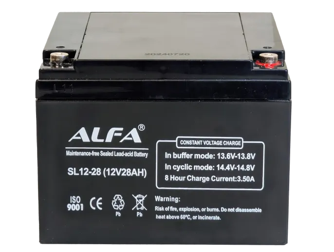 Аккумулятор ALFA 12V-28Ah M5 (166*175*125)