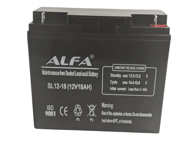 Аккумулятор ALFA 12V-18Ah M5 (181*77*167)