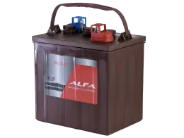 ALFA 6V-245Ah(C20) L (тяговая) M8 (262*188*275)