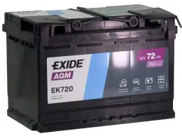 Exide AGM 72 R (760A, 278*175*190)